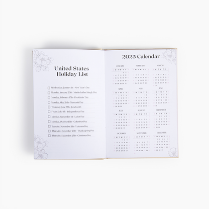 The Modern 365 Monthly Planner & Self-Guided Journal 2025